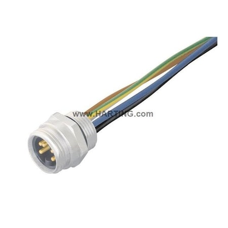 Harting Wire Connector, Thermoplastic Polyurethane Insulation, 230 V, 10 A 21043161505